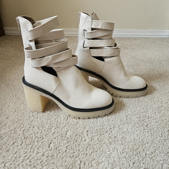 Free People Shoes - Free people Jesse Cutout Heeled Boots Size 38 /7